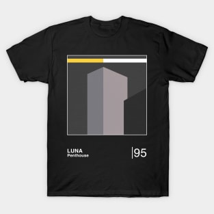 Luna // Minimalist Graphic Artwork Design T-Shirt